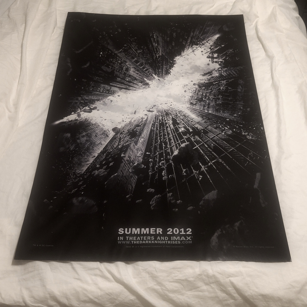 The Dark Knight Rises (2012) - Teaser - Movie Theater Poster DS 27x40